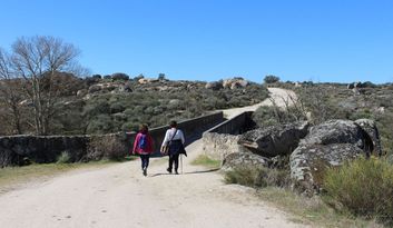 El Manzano cycling route image