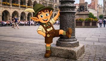 Plaza de María. El baile en el Nuevo Ayuntamiento. image