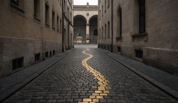 Viscardigasse. The silent symbol of Nazi resistance. image