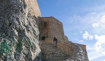 11. Access stairway to the parade ground or Plaza de Armas image
