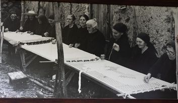 Der Tempel der Kanarischen Hohlsaumstickerei image